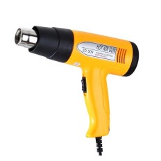 ZD-509 PISTOLET A AIR CHAUD 1500W 2 niveaux 50-200°C et 200-500°C