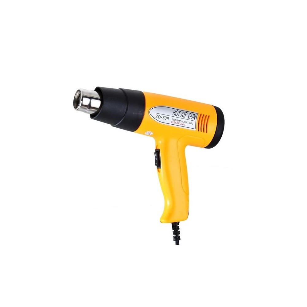 ZD-509 PISTOLET A AIR CHAUD 1500W 2 niveaux 50-200°C et 200-500°C
