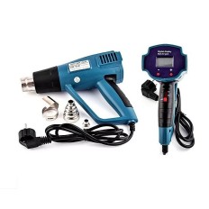 ZD-510 PISTOLET A AIR CHAUD 1500W 2niv 100-300°C et 300-650°C affich