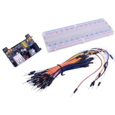 SSI0031 PLAQUE ESSAIS 830 POINTS AVEC ALIMENTATION ET JEU DE CORDONS