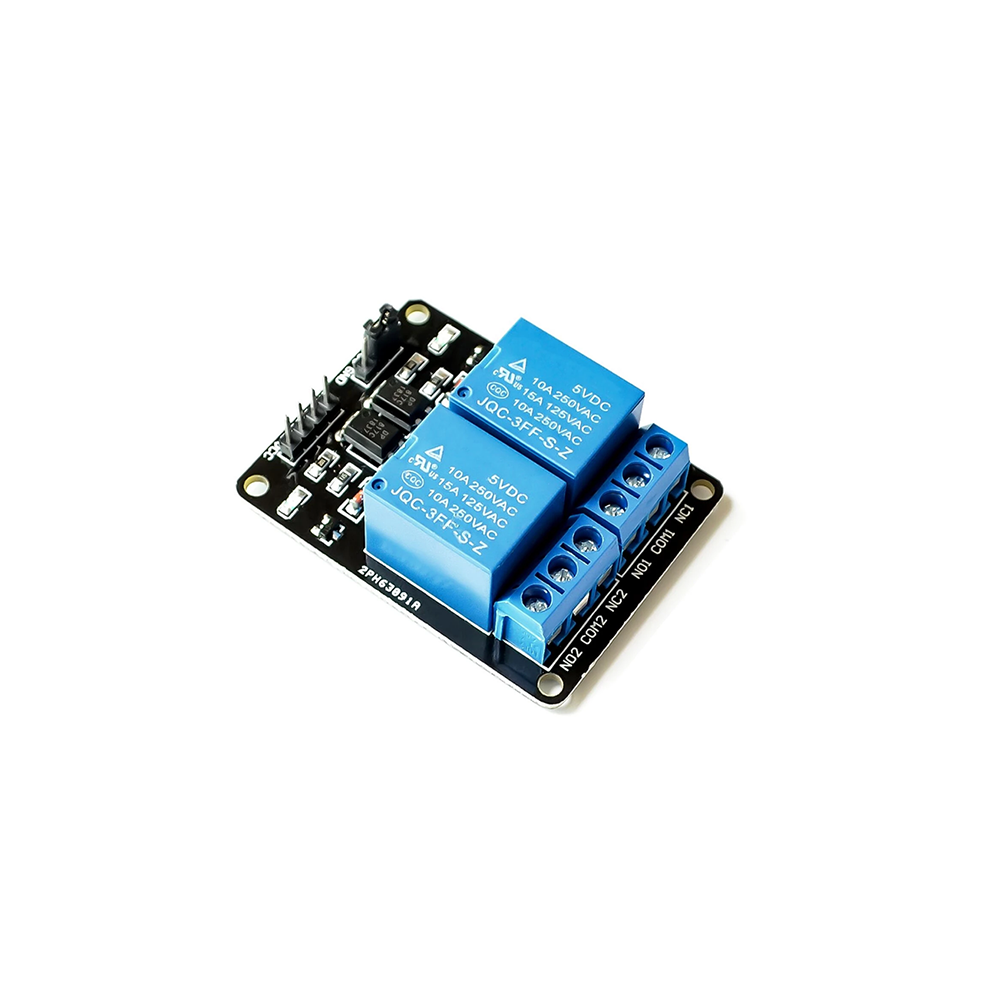 SHIELD 2 RELAIS OPTOCOUPLES POUR ARDUINO