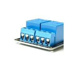 SHIELD 2 RELAIS OPTOCOUPLES POUR ARDUINO