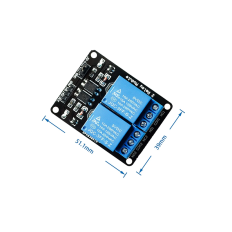 SHIELD 2 RELAIS OPTOCOUPLES POUR ARDUINO