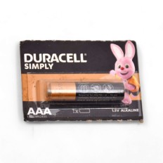 PILE DURACELL AAA 1.5V SIMPLY 1X6