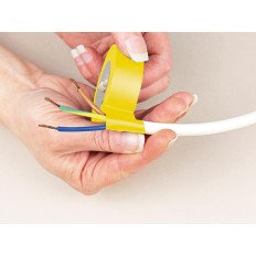 VEL 1040N-JPC TOILE ISOLANTE 19MM X 10M JAUNE