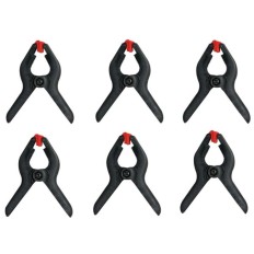 VEL HPC50 LOT DE 6 PINCES SERRE JOINT EN PVC 63,5 MM