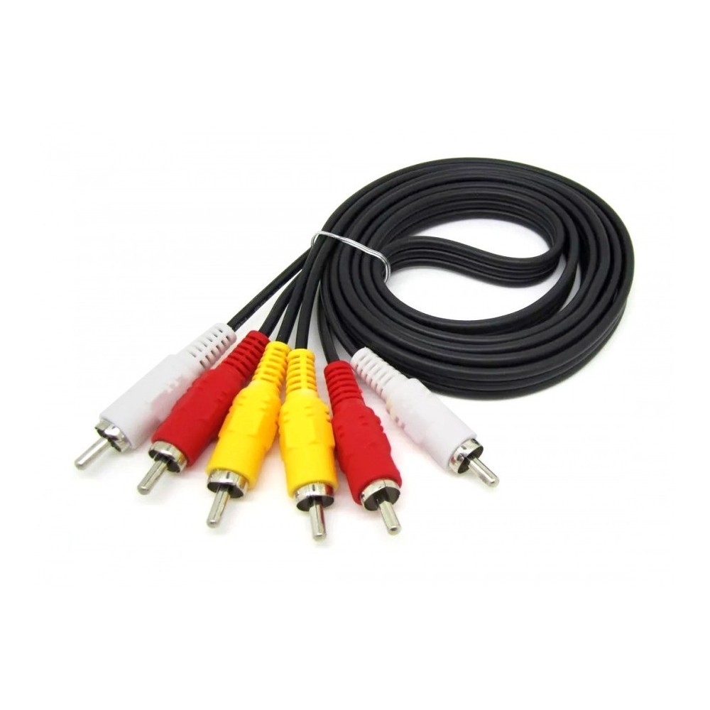 CORDON 3RCA MALE/MALE 1.5M