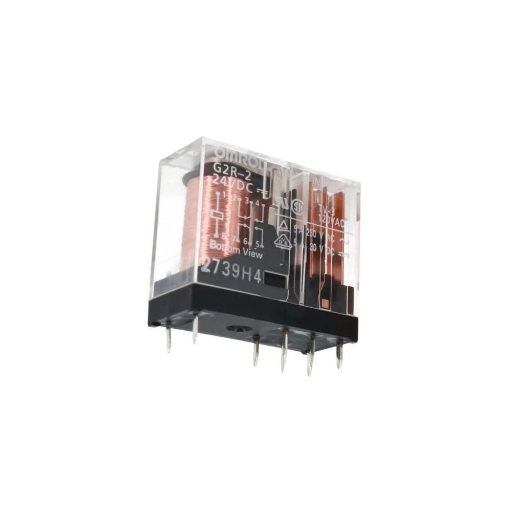 RELAIS DIP8 24V 5A/250VAC OMRON G2R-2