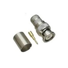 FICHE BNC A SERTIR MALE RG213 M5569J  BNCM213