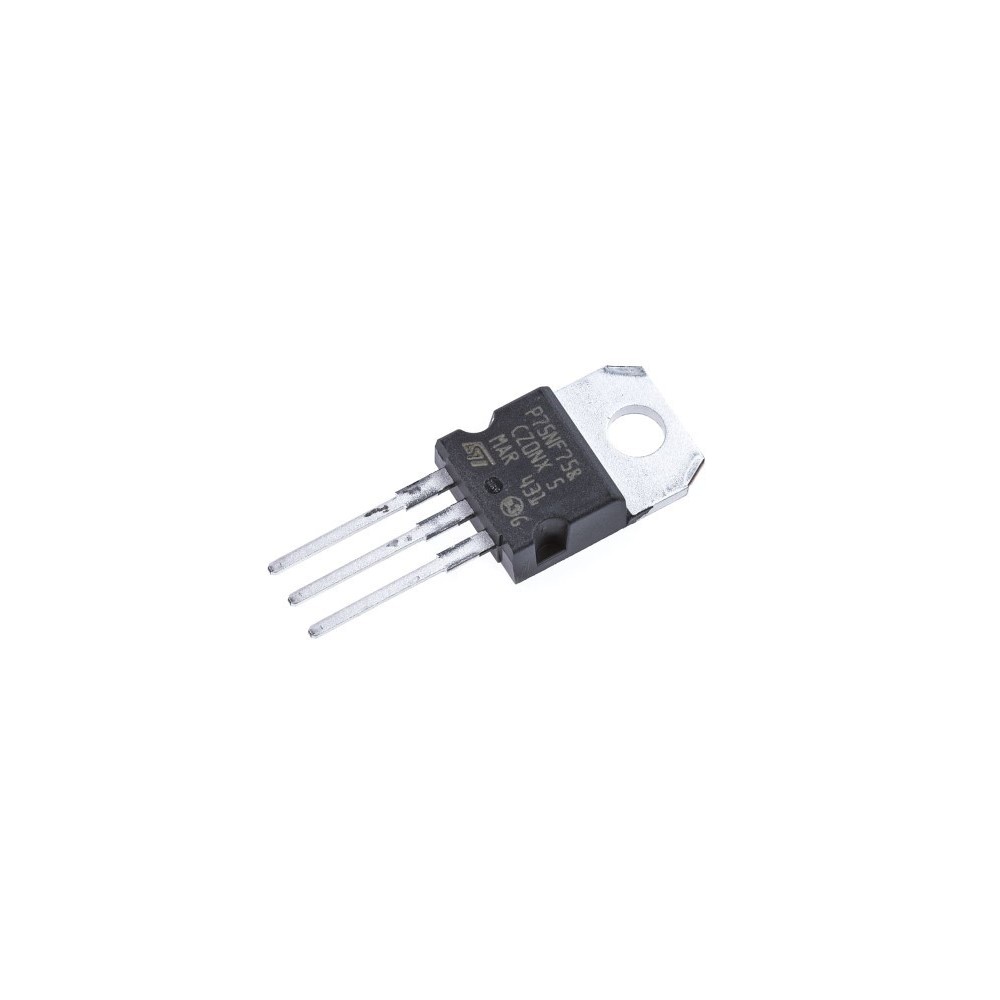 TRANSISTOR STP75NF75  MOSFET 80A 75V