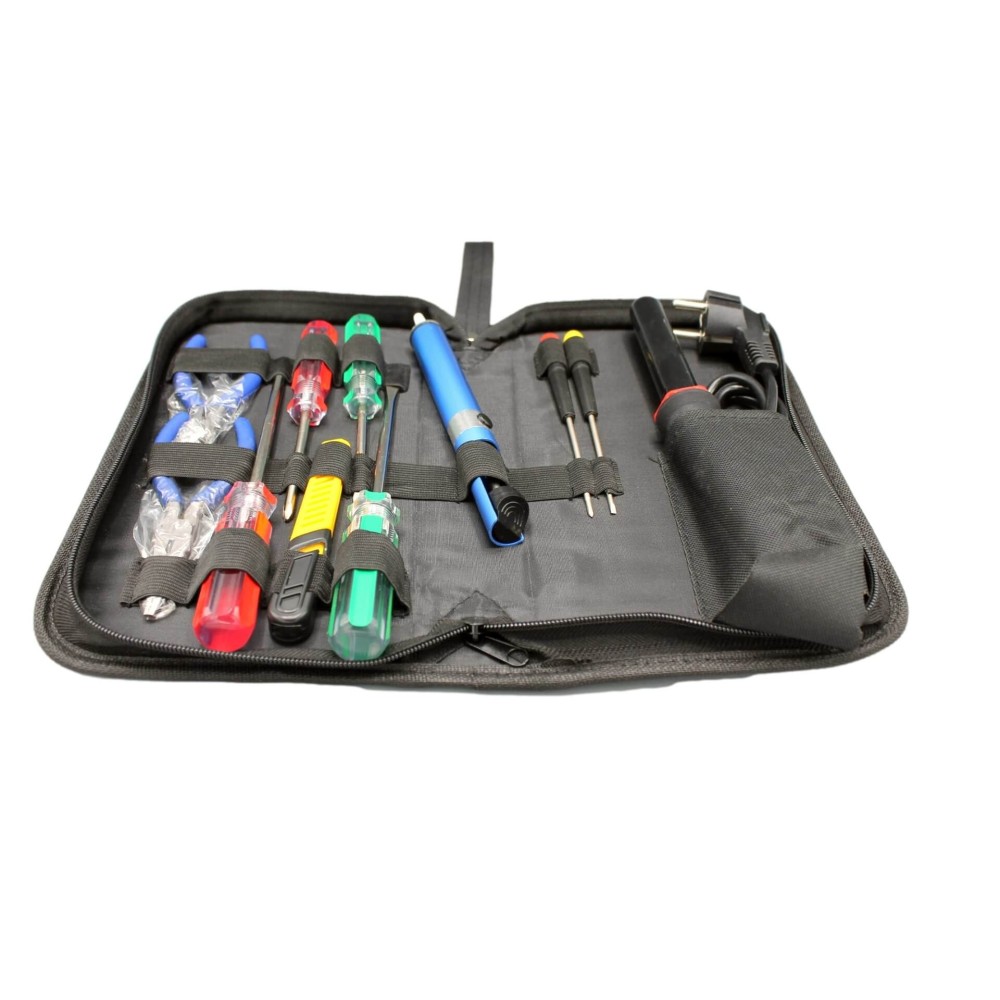 ZD-903 TROUSSE DE 11 OUTILS POUR ELECTRONICIEN