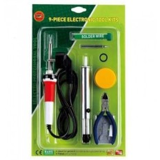 ZD-920C KIT (9 PIECES) FER A SOUDER POMPE A DESSOUDER PINCE COUPANTE