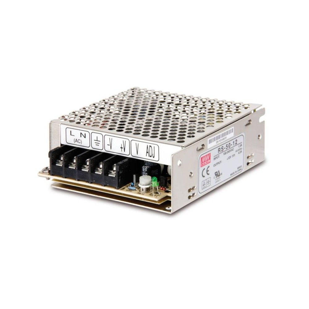 ALIMENTATION A DECOUPAGE RS-50-12 12V 4A