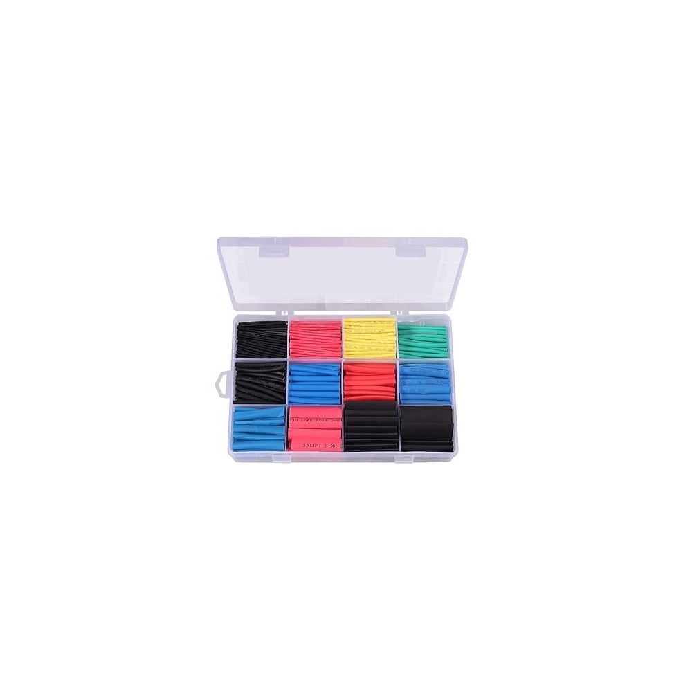 COFFRET DE 560 PCS GAINE THERMORÉTRACTABLE MULTI-COLOR