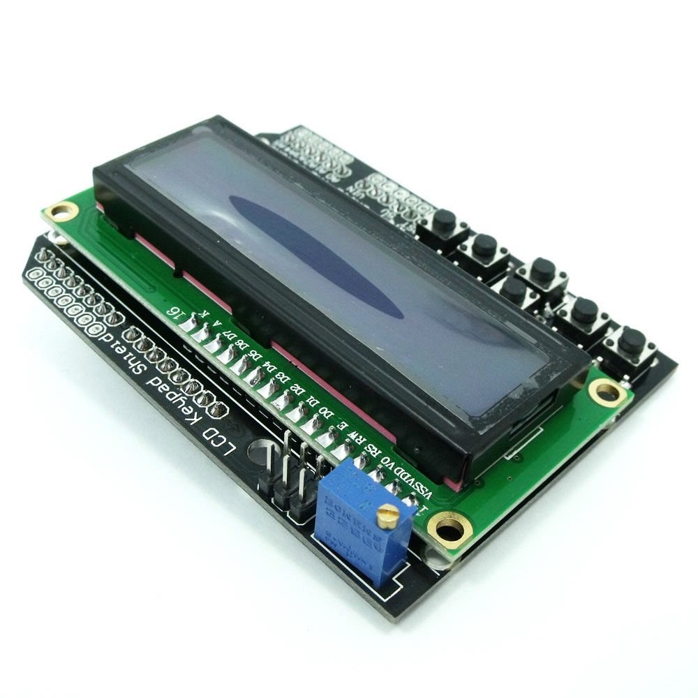 SSI4004 Module d'affichage LCD1602 avec rétro pour arduino + clavier