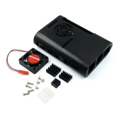 ACC002 BOITIER POUR RASPBERRY PI 4B AVEC DISSIPATEUR ET VENTILATEUR