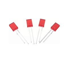 DIODE LED CARRE ROUGE