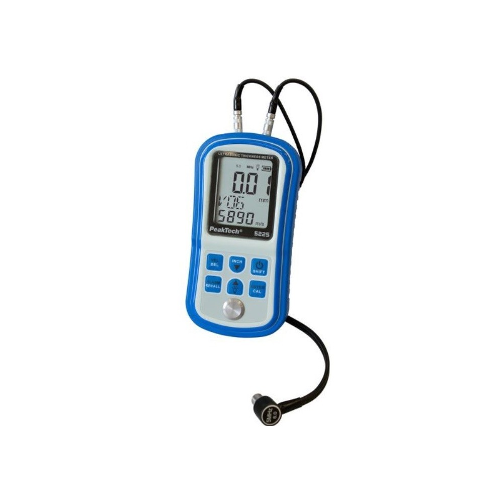 PEAKTECH P5225 MESUREUR NUMERIQUE EPAISSEUR MATERIAU 1.0 MM-300MM