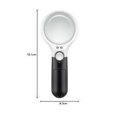 41255 Goobay LOUPE A MAIN ECLAIRANTE D75mm