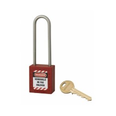 THIRARD 005376RD CADENAS ABS 38MM ANSE INOX HT76 D4.76MM ROUGE EX CER