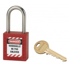 THIRARD 005538RD CADENAS ABS 38MM ANSE INOX HT38 D6MM ROUGE EX CERT