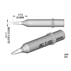 JBC T10D PANNE FAS 2X1 (30S 40S SL2020 SL2300 IN2100 50W)