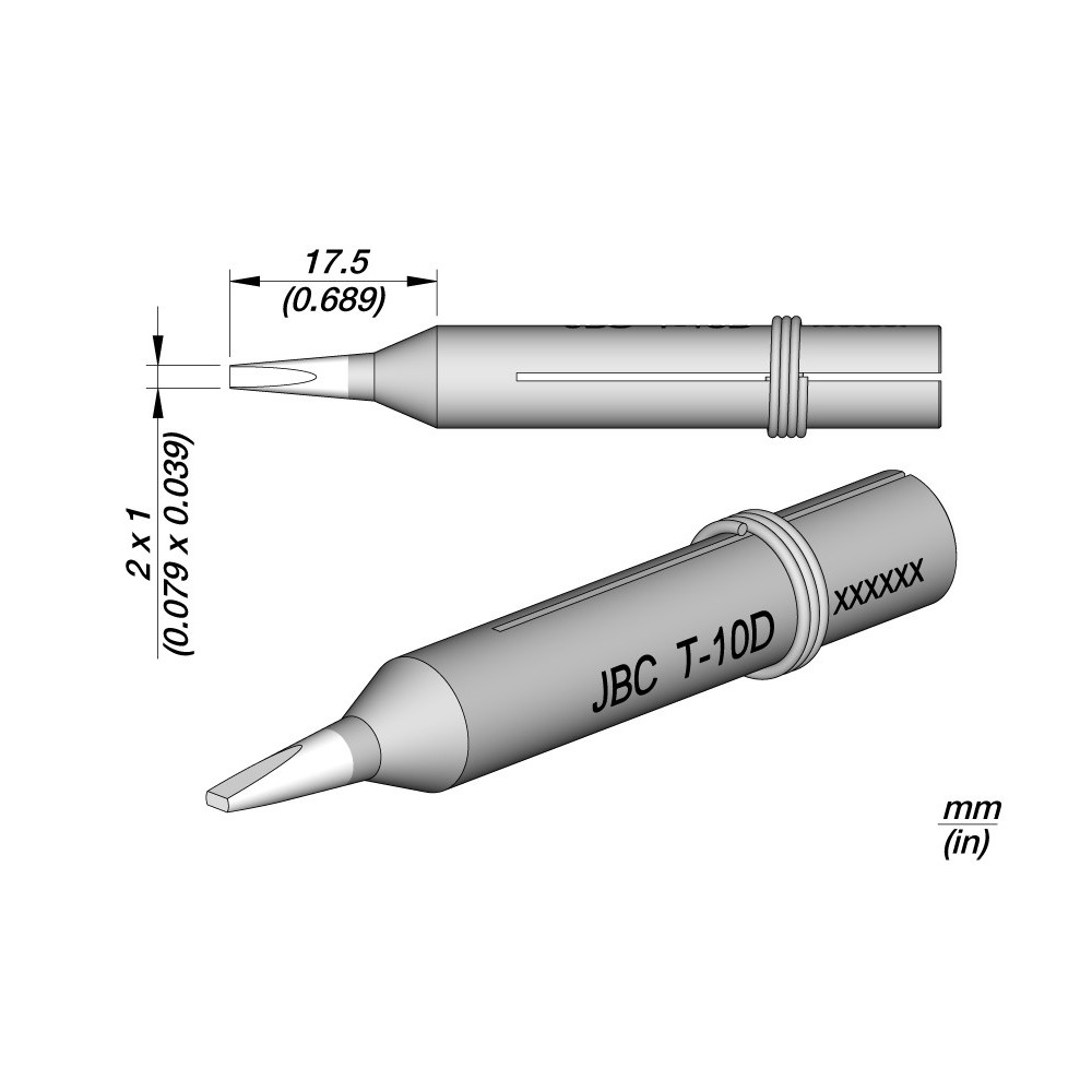 JBC T10D PANNE FAS 2X1 (30S 40S SL2020 SL2300 IN2100 50W)