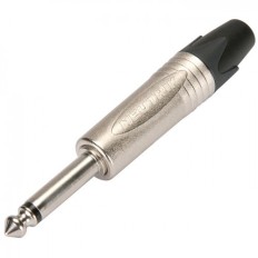 J163PM FICHE 6.35MM MALE MONO METAL PM