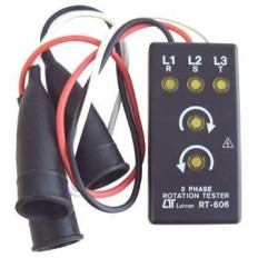 LUT RT-606 TESTEUR DE ROTATION DE PHASES ET/OU MOTEUR