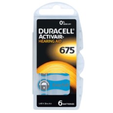 DURACELL HEARING AID 675ZA