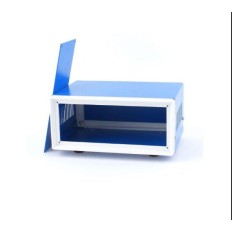 BOITIER METAL BLEU 175X130X105MM YK135
