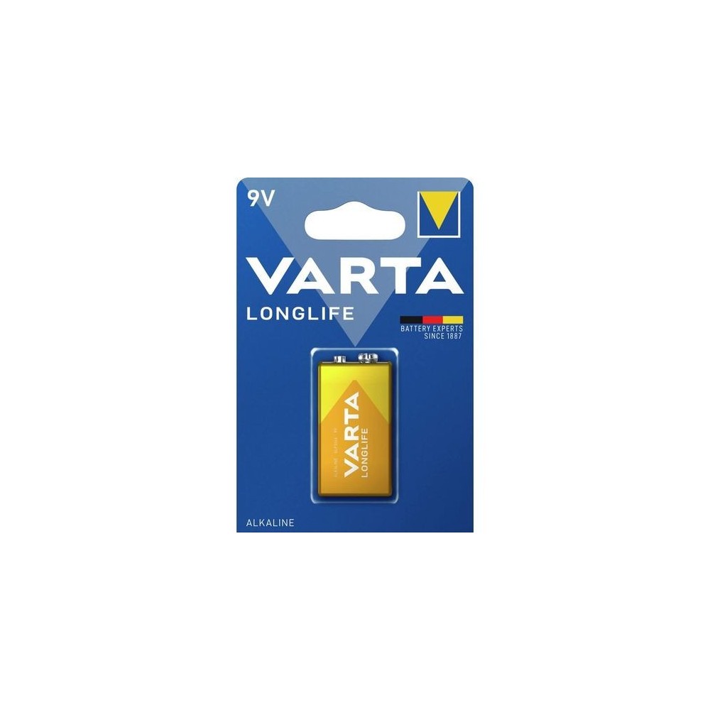 VARTA PILE LONGLIFE ALKALINE 9V