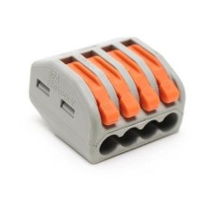 PCT-214 BORNE DE CABLAGE RAPIDE A 4 PORTS