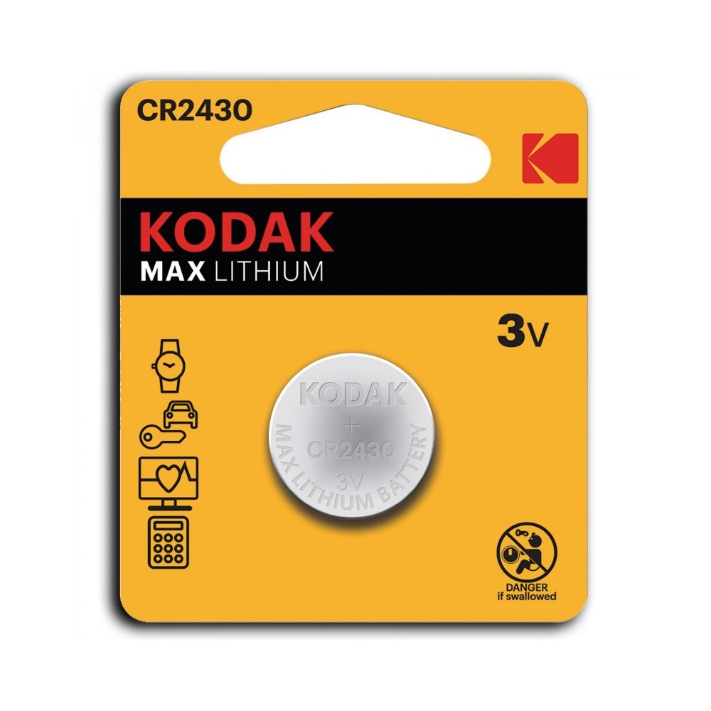 KODAK PILE ULTRA LITHUIM CR2430 3V
