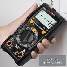 PCW01A MULTIMETRE DIGITAL 2000 pts, CALIBRE MANUEL, CATIII 600V