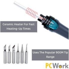 PCW09C STATION DE SOUDAGE 90W 180-480 ET  AIR CHAUD 560W DE 100-500°C