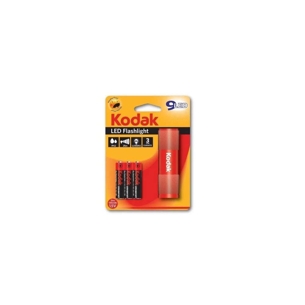 KODAK TORCHE 9LED ROUGE+3AAAEHD TORCHE_KODAK_9LED