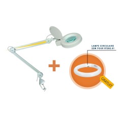 KIT LAMPE LOUPE RT202.01 + LAMPE CIRCULAIRE DE RECHANGE