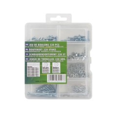 VEL K/SC1 JEU DE VISSERIE 330 PIECES (110 VIS , ECROUS et RONDELLES)