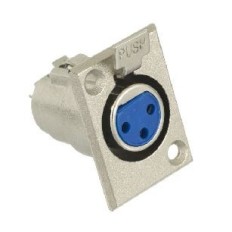 CSC473T FICHE CANON FEMELLE 3P CHASSIS