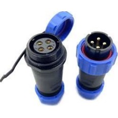 CON ETANCHE IP68 SP21-4P-M+F