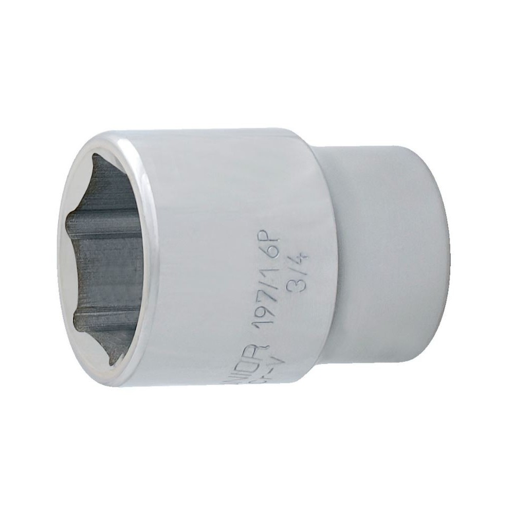 UNIOR 602725 DOUILLE 3/4" 6 PANS 24MM 197/1 6P