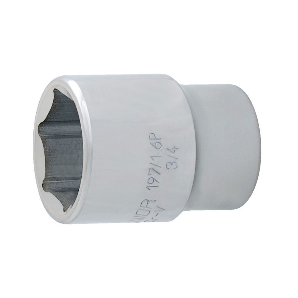 UNIOR 602730 DOUILLE 3/4" 6 PANS 32MM 197/1 6P