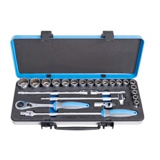 UNIOR 611941 COFFRET DOUILLES 1/2" 6 PANS 10-32MM 190BI12P24