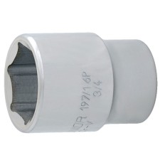 UNIOR 619698 DOUILLE 3/4" 6 PANS 19MM 197/1 6P