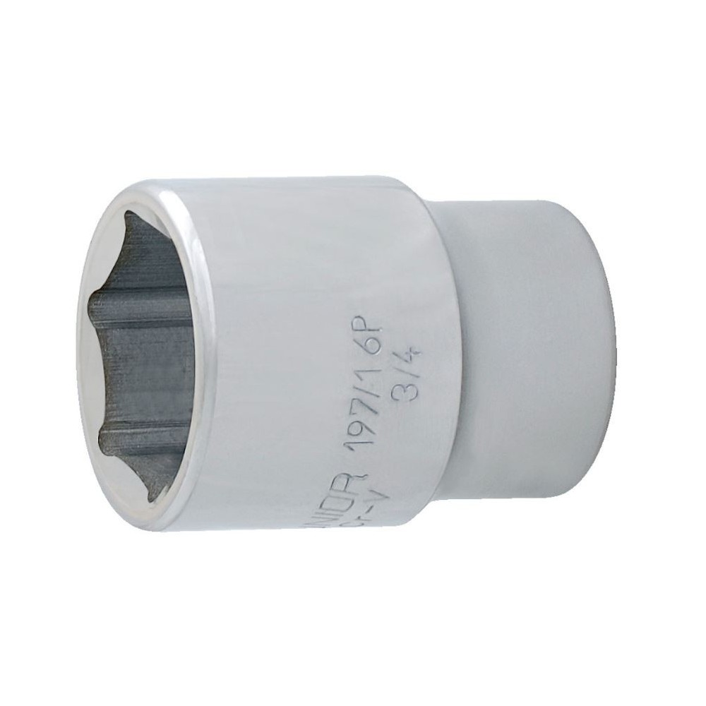 UNIOR 619698 DOUILLE 3/4" 6 PANS 19MM 197/1 6P