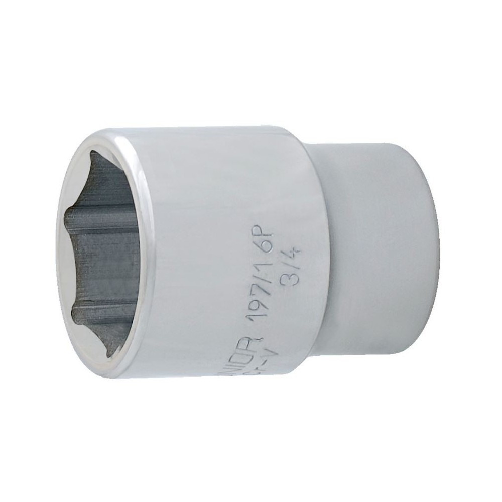 UNIOR 619701 DOUILLE 3/4" 6 PANS 35MM 197/1 6P