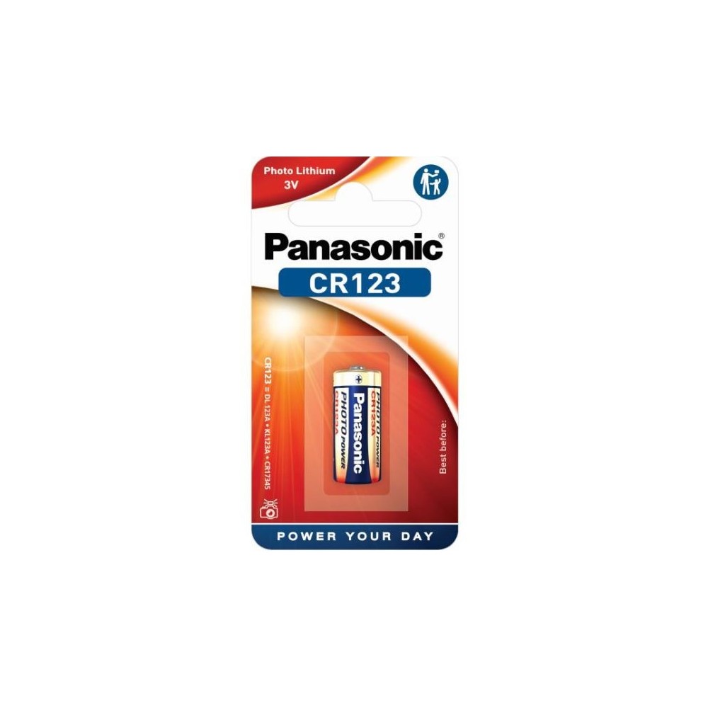 PANASONIC CR123 AL 3V LITHIUM