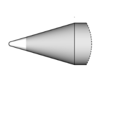 JBC C245937 CARTOUCHE CONIQUE DIAM 0.6MM