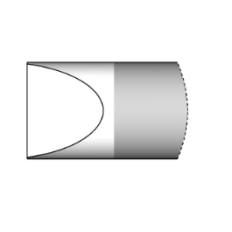 JBC C245-966 CARTOUCHE BURIN 6.6X1.8 (T245)